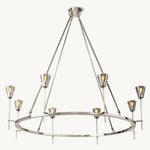 Torche Round Chandelier 46"