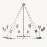 Torche Round Chandelier 70"