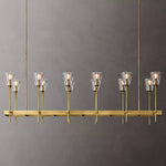Torche Rectangular Chandelier 54"