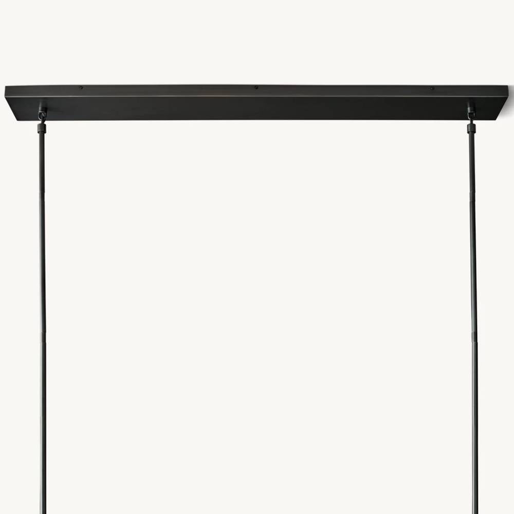 Torche Rectangular Chandelier 54"