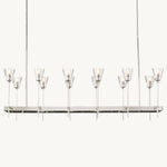 Torche Rectangular Chandelier 54"