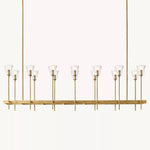 Torche Rectangular Chandelier 67"