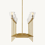 Torche Rectangular Chandelier 54"