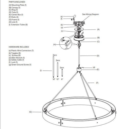 Vouvray Cast Surface Round Chandelier 60"