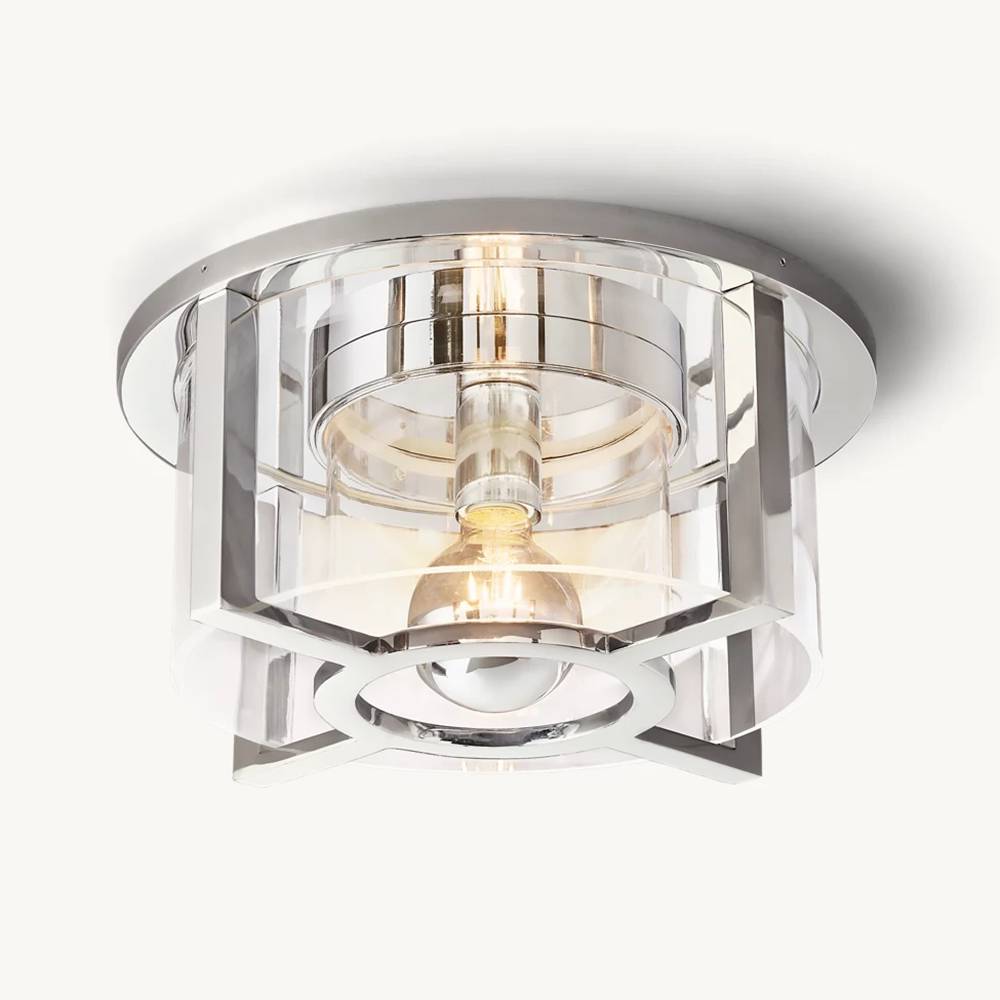 Petrus Round Flush Mount