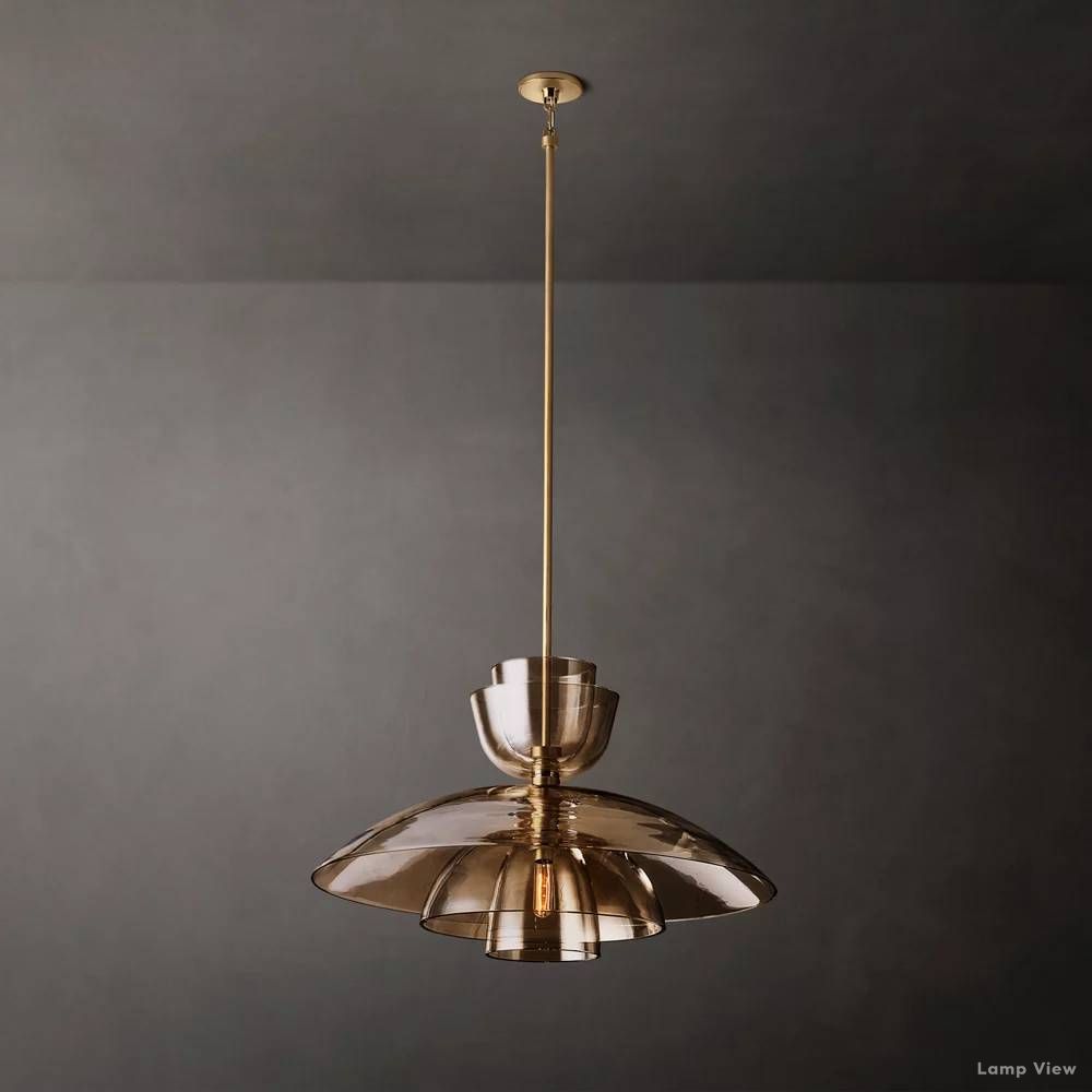 Blom Glass Grand Cloche Pendant Light
