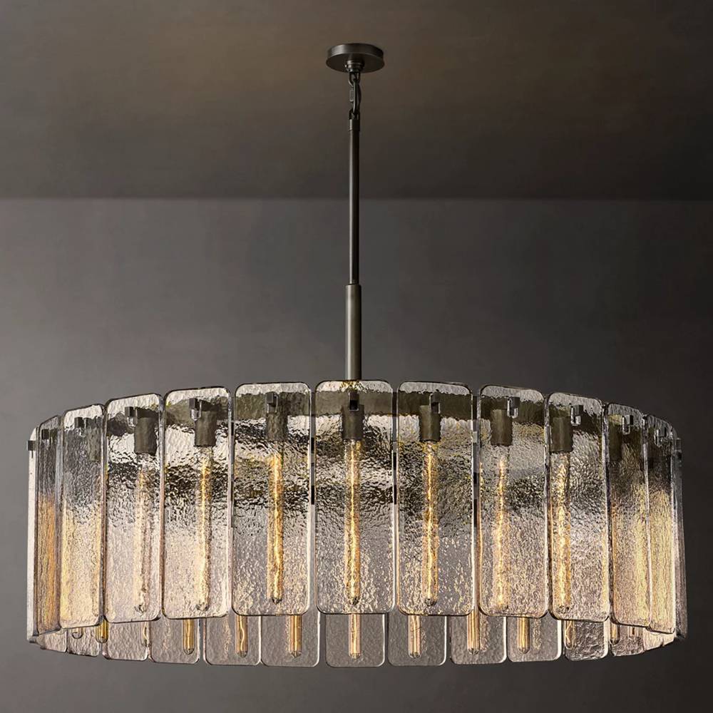 Calamette Glass Round Chandelier 48"