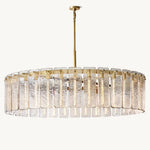 Calamette Glass Round Chandelier 60"