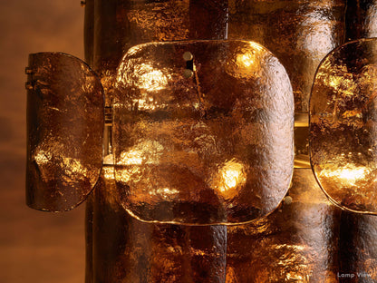 Blaire Delicate Glass Round Chandelier