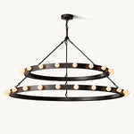 Vitoria Two-Tier Round Chandelier 48"
