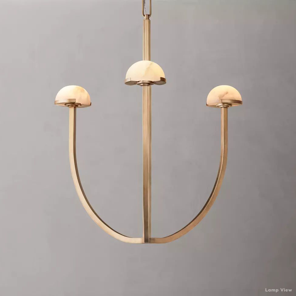 Perael Modular Dome Round Chandelier 24"