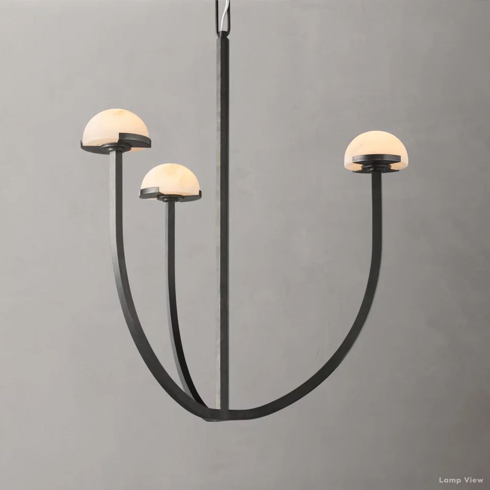 Perael Modular Dome Round Chandelier 24"