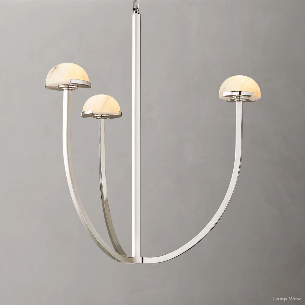 Perael Modular Dome Round Chandelier 24"