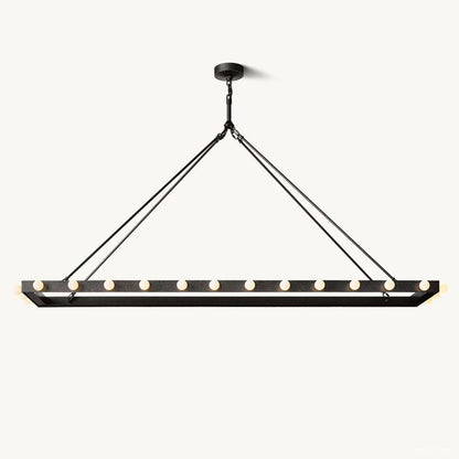 Vitoria Globe Border Linear Chandelier 72"