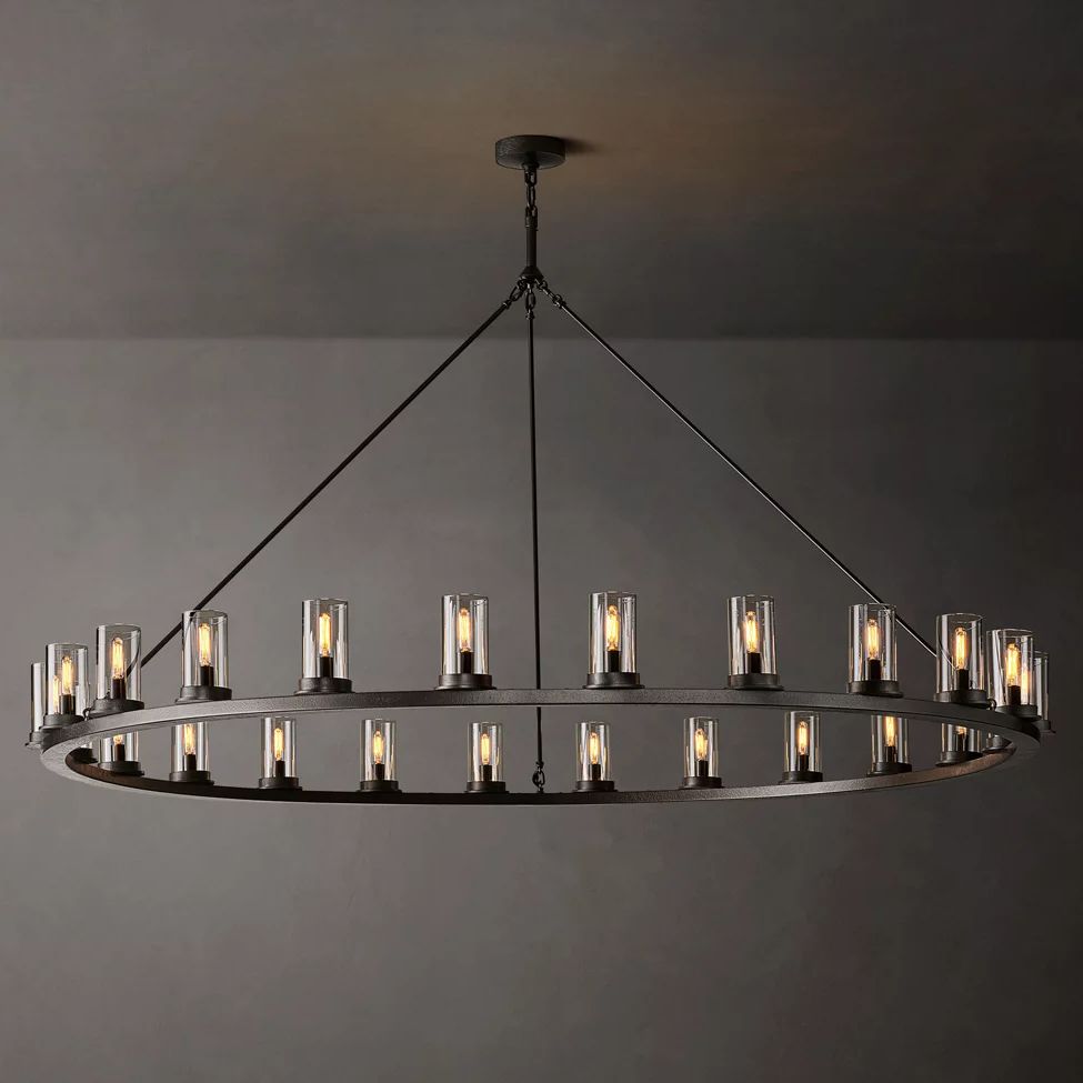 Ondra Round Chandelier 72"