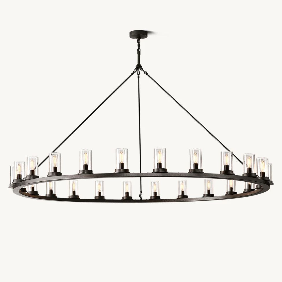 Ondra Round Chandelier 72"