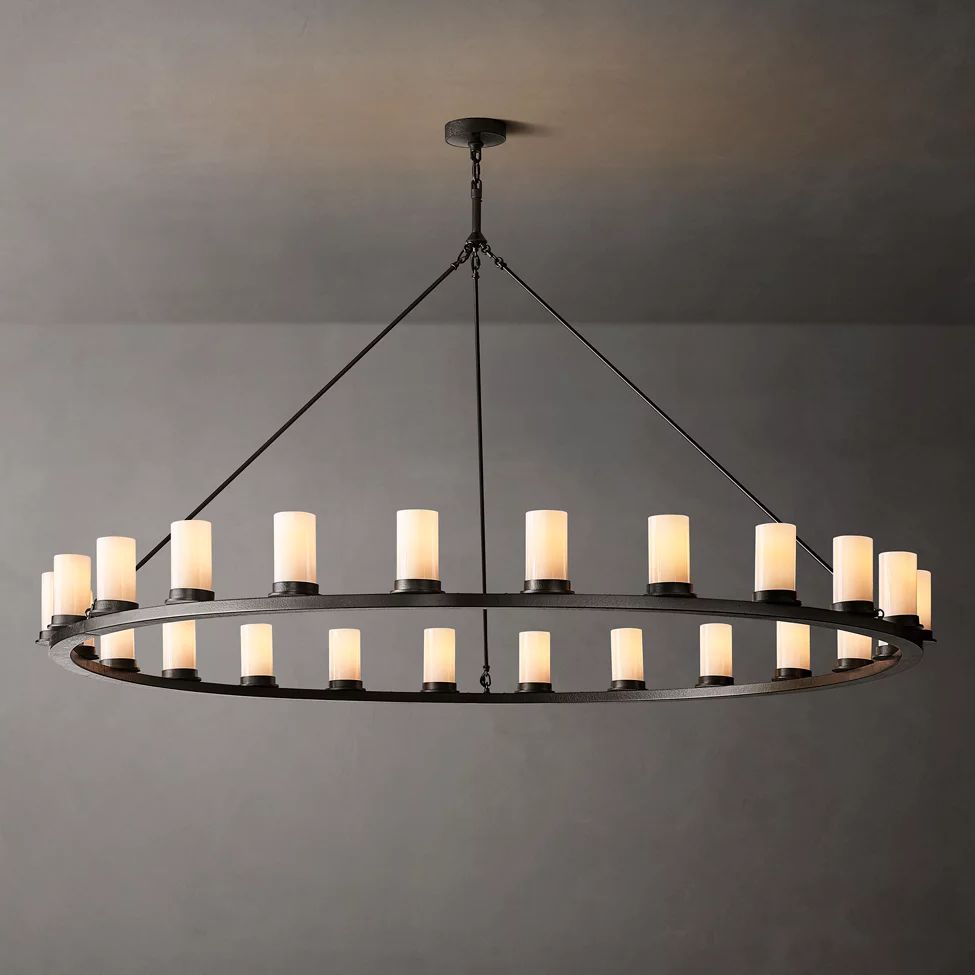 Ondra Round Chandelier 72"