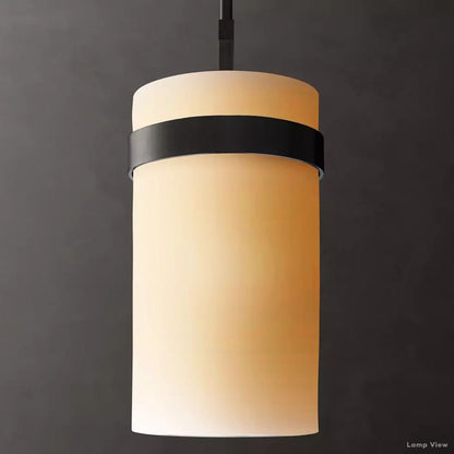 Ravelle Milk Glass Pendant Light