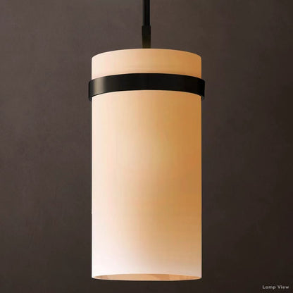 Ravelle Milk Glass Pendant Light
