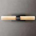 Ravelle Milk Glass Linear Wall Sconce