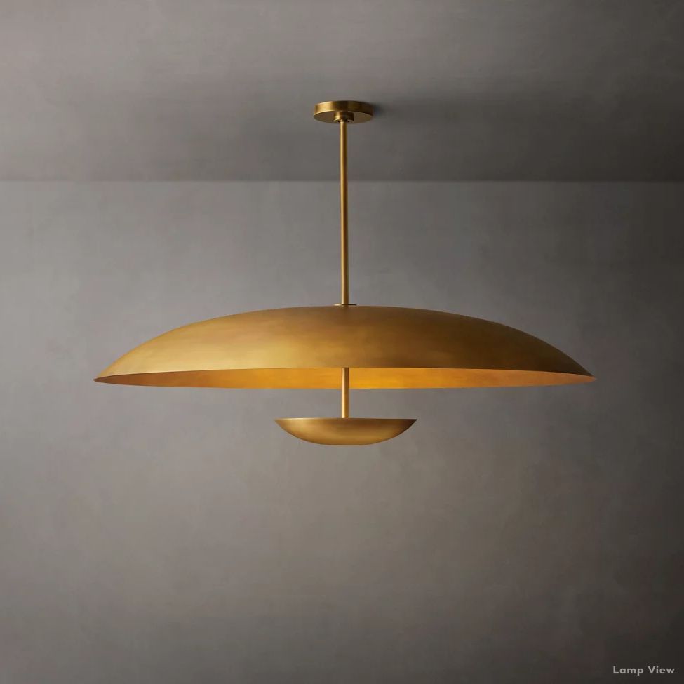 Cosmic Arched Profile Round Chandelier