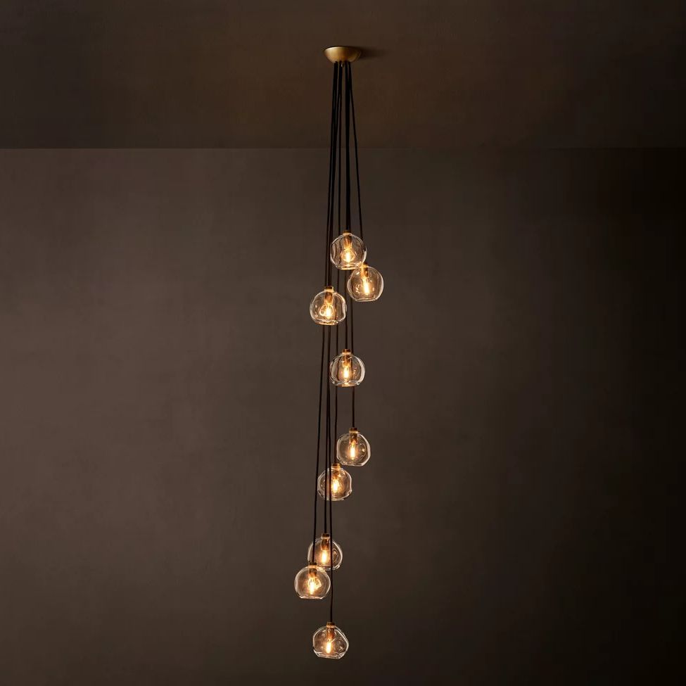Bubble Cascade Chandelier 16"