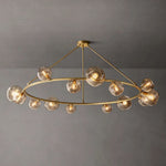 Bubble Round Chandelier 84"