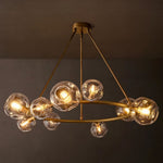 Bubble Round Chandelier 48"