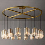 Lacour Suffused Glass Round Chandelier 60"