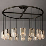 Lacour Suffused Glass Round Chandelier 60"