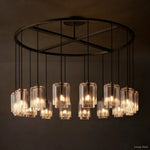 Lacour Suffused Glass Round Chandelier 60"