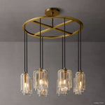 Lacour Suffused Glass Round Chandelier 36"