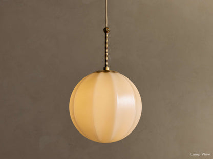 Agnes Paneled Glass Pendant Light