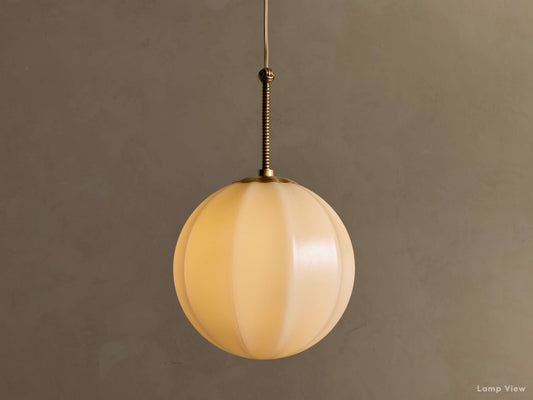 Agnes Paneled Glass Pendant Light