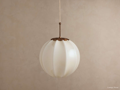 Agnes Paneled Glass Pendant Light