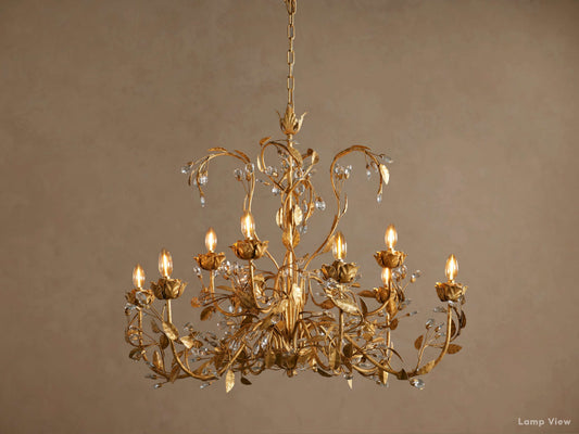 Nicoletta Decorative Grace Round Chandelier