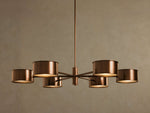 Daphne Metallic Round Chandelier