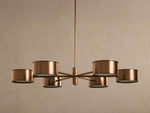 Daphne Metallic Round Chandelier
