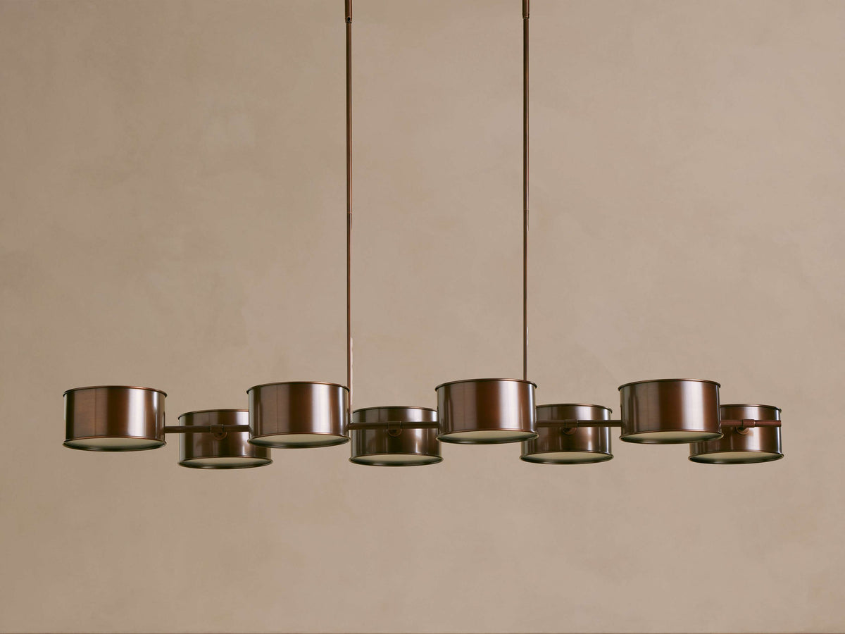 Daphne Metallic Linear Chandelier