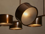Daphne Metallic Linear Chandelier