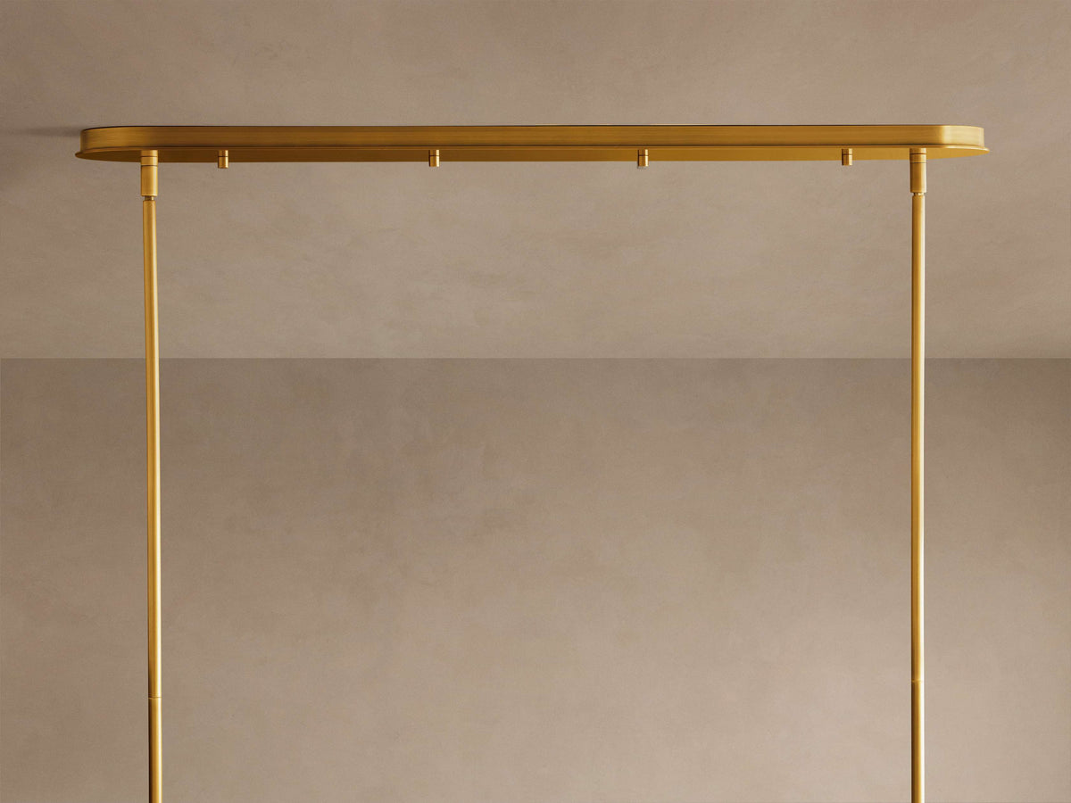 Daphne Metallic Linear Chandelier
