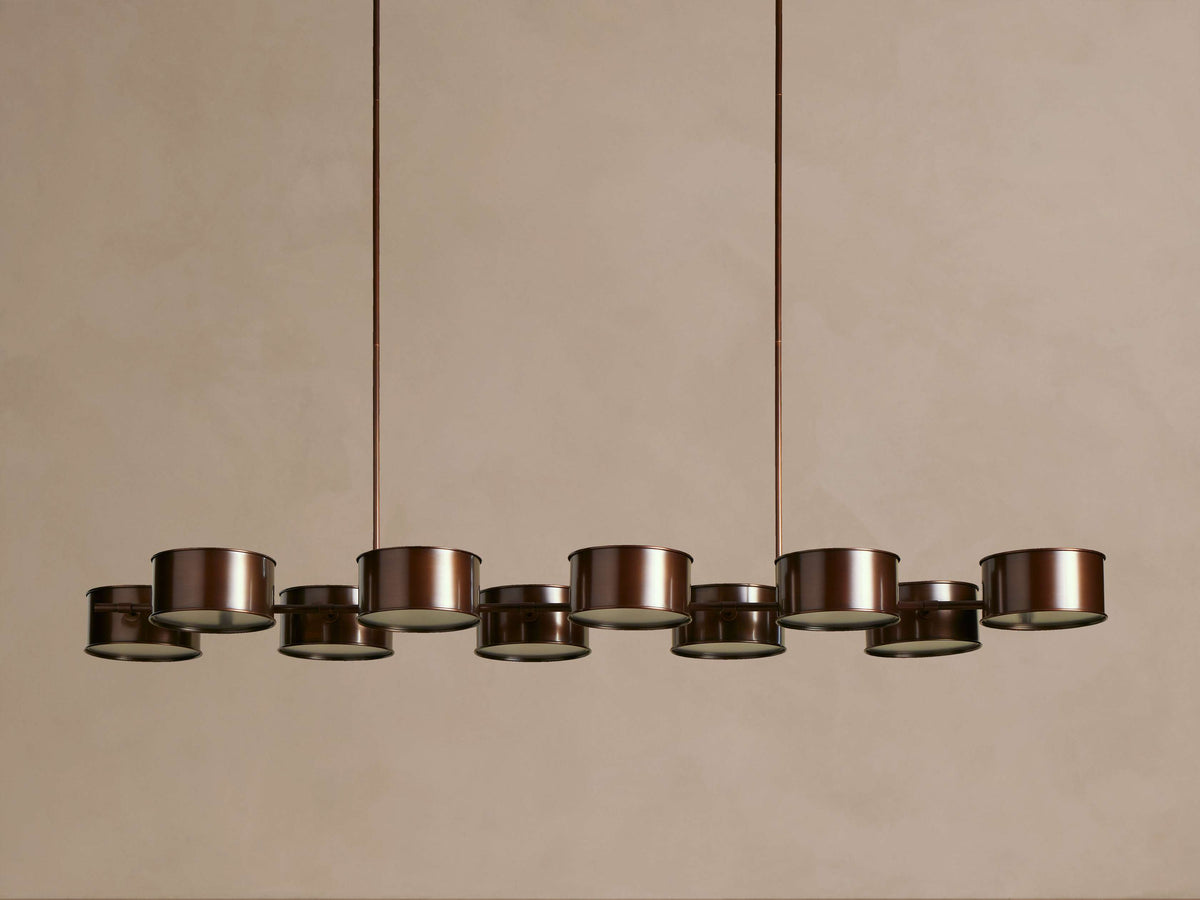 Daphne Metallic Linear Chandelier