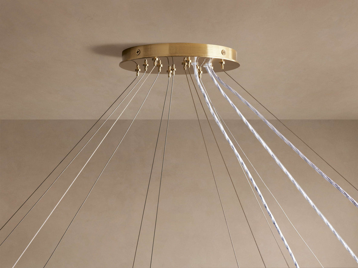 Jeunet Three-Tier Round Chandelier