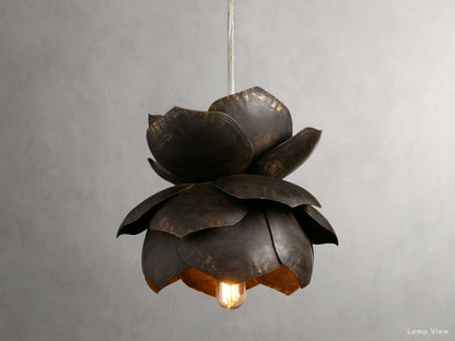 Lorca Ruffled Form Pendant Light