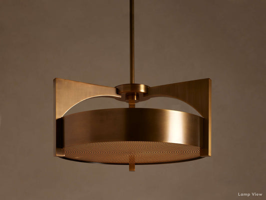 Alastair Disc Outline Pendant Light