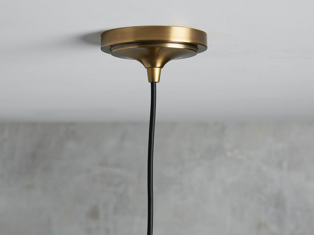 Recycled Dome Pendant Light