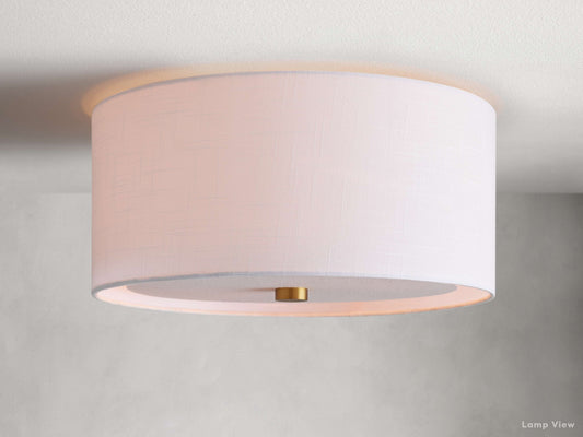 Linden Soft Glow Flush Mount