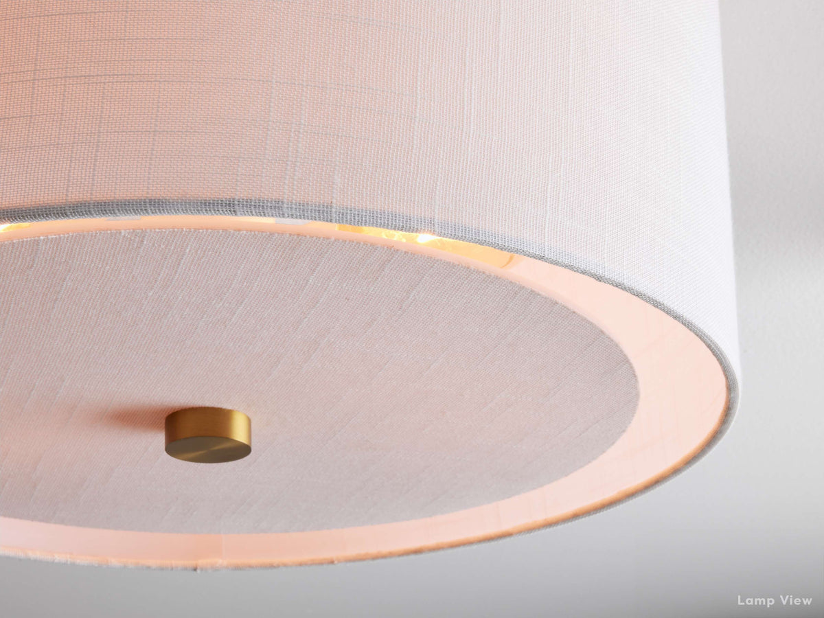 Linden Soft Glow Flush Mount