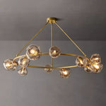 Bubble Round Chandelier 60"