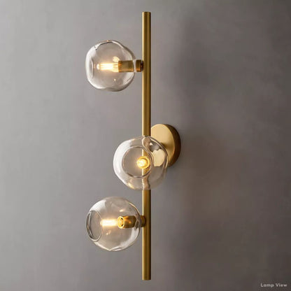 Bubble Organic Glass Wall Sconce